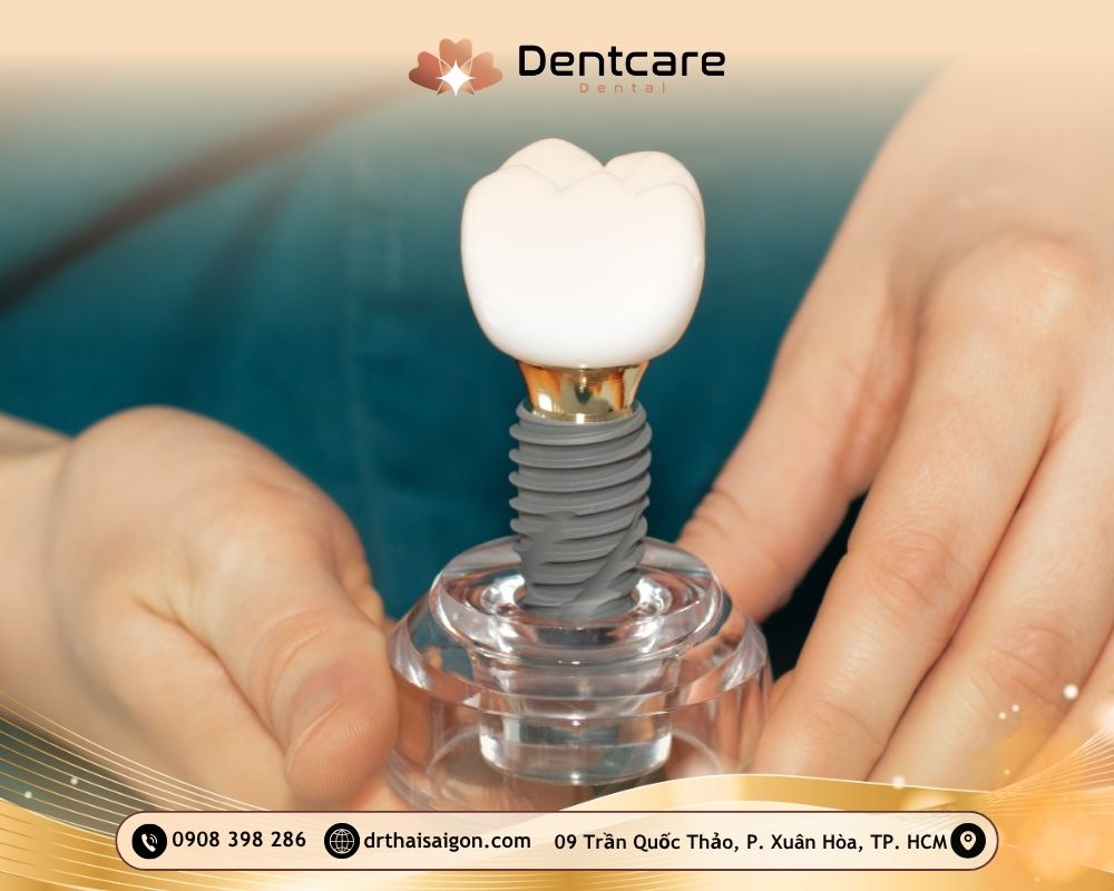 trồng răng implant có đau không
